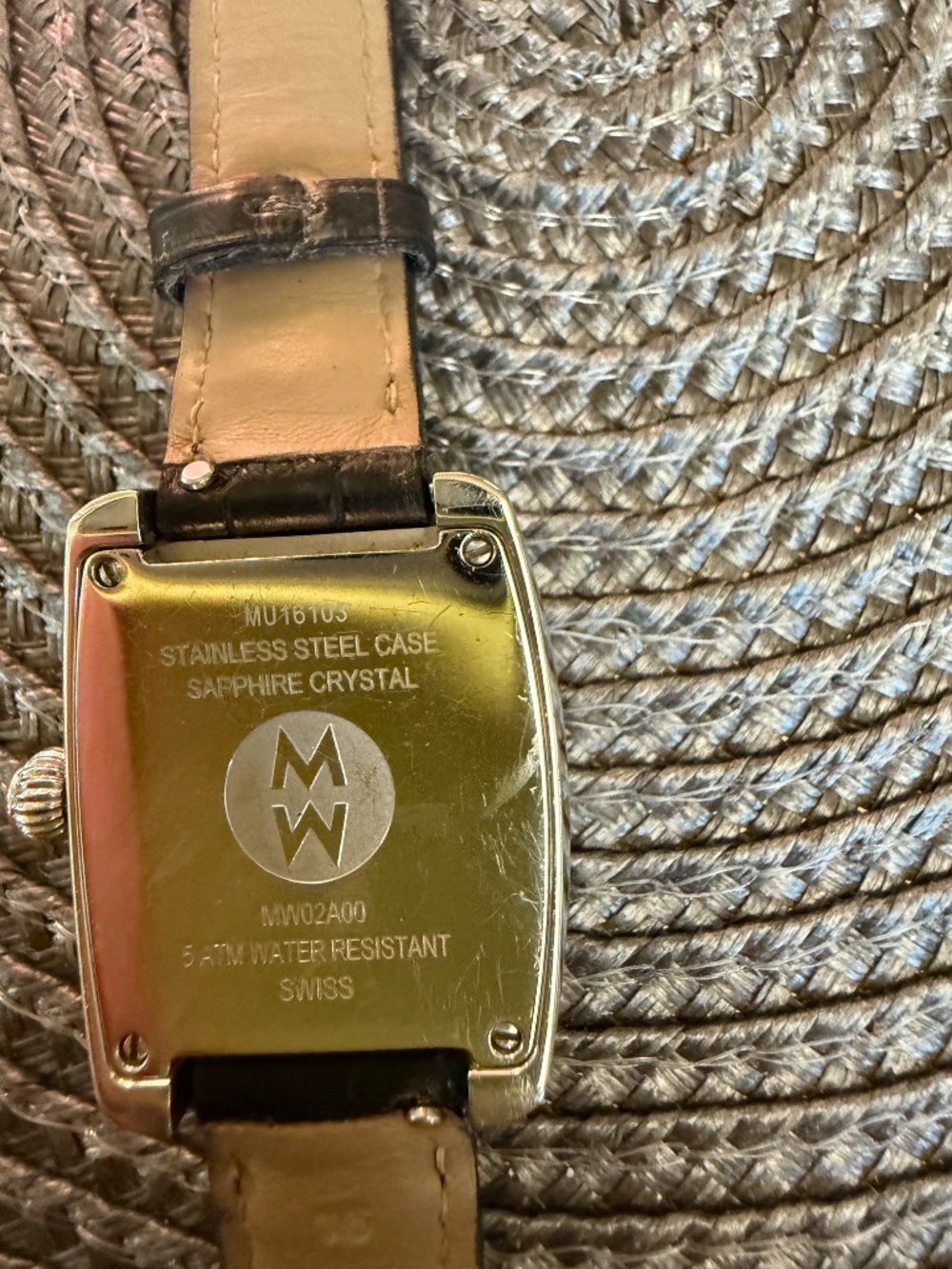 Michele Mini Urban SS case watch - Picture 4 of 5
